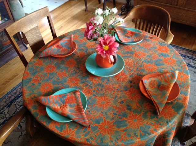 Tablecloth with Matching Napkins
