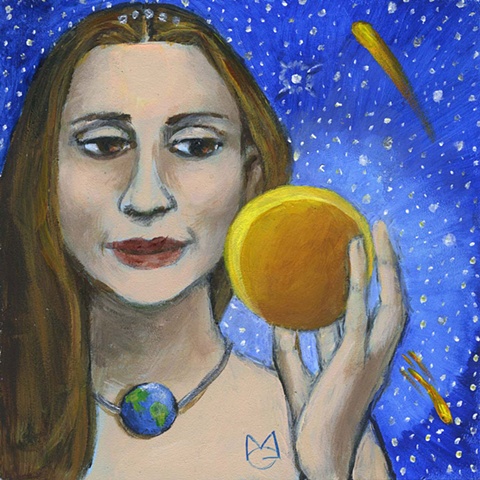Celtic goddess of the moon & nature