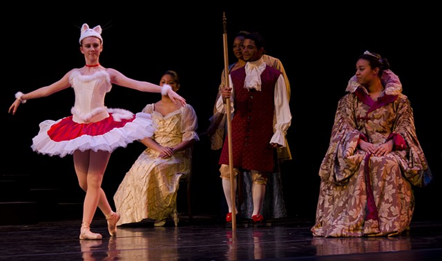 Sleeping Beauty-The White Cat and Court