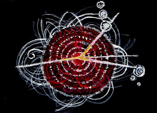 sci art, sci-art, science art, physics art, Higgs boson art, particle physics art, CERN art, particle accelerator art, large hadron collider art, LHC art, Atlas art