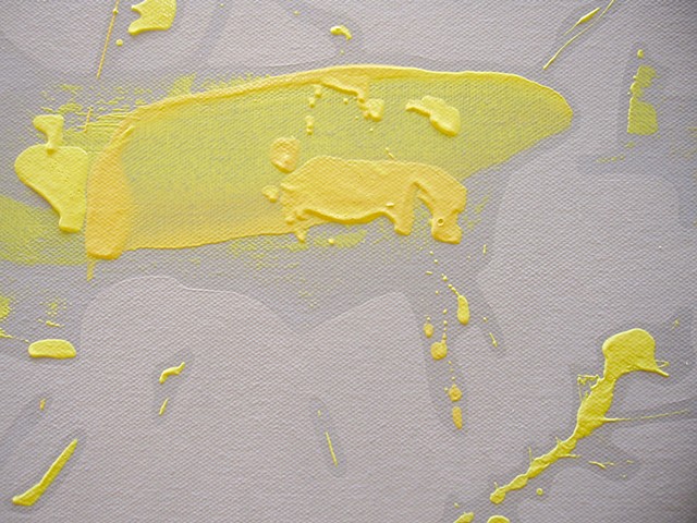 Chroma Topography:  Yellow April (Detail)