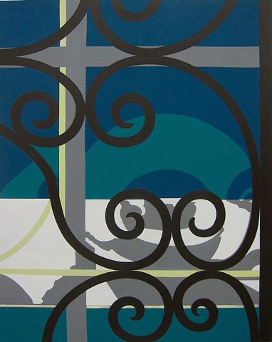 Gates and Grilles:  New Paintings 2015-16