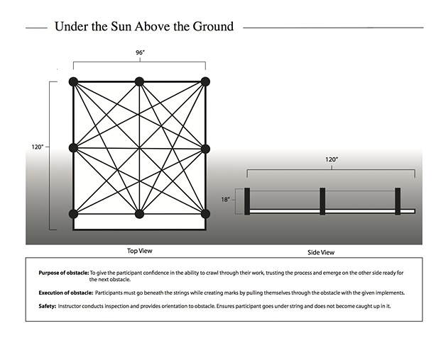 Under the Sun Above the Ground obstacle design