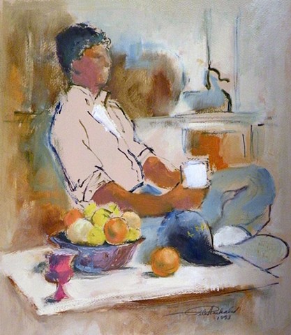 Boy With Fruit
