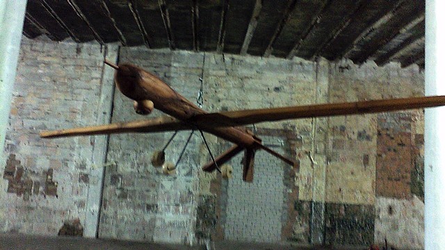 drones sculpture wood