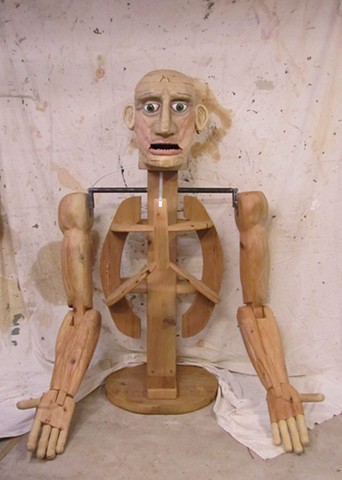 giant marionette sculpture