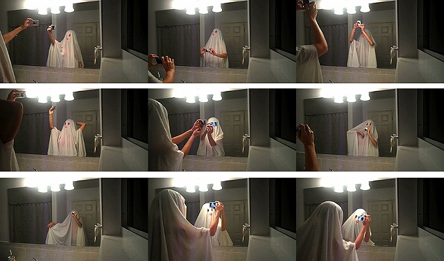 Ghost Selfies bulbs on (Stills)