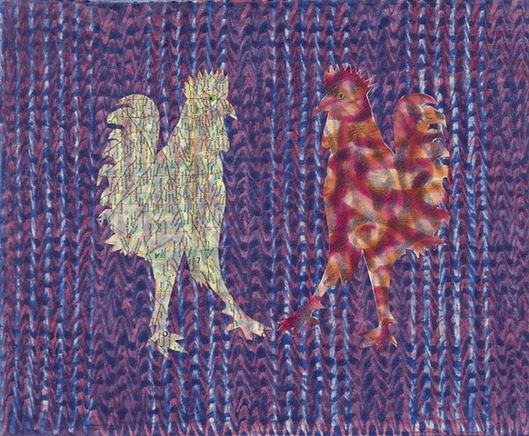 Pattern Print - Cock of the Walk