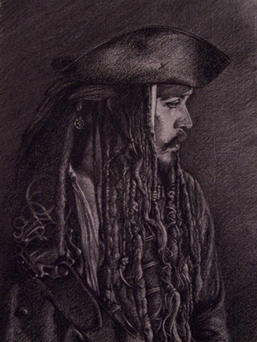Jack Sparrow, Pirate, Johnny Depp, pirates of the caribbean