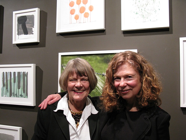 Sandra with Marianne Forssblad, former Director