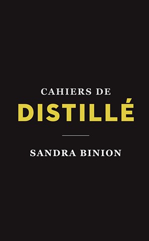 Cahiers de Distillé, 2017