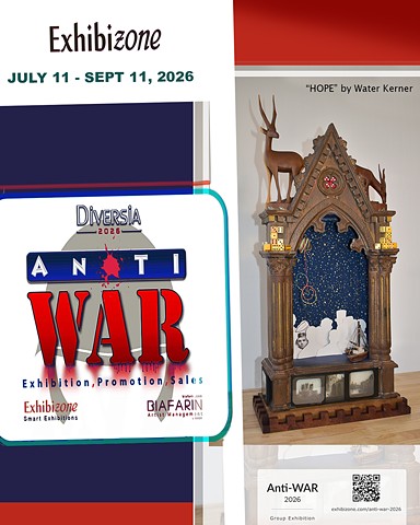 *ANTI-WAR* online International Exhibition via Exhibizone
