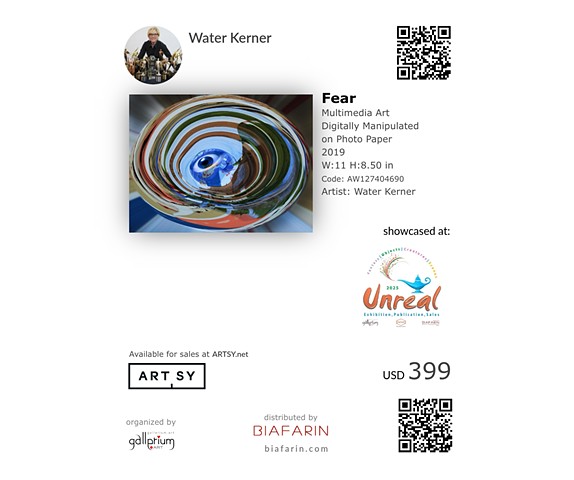 *FEAR* Digital Prints on SALE @ARTSY.net