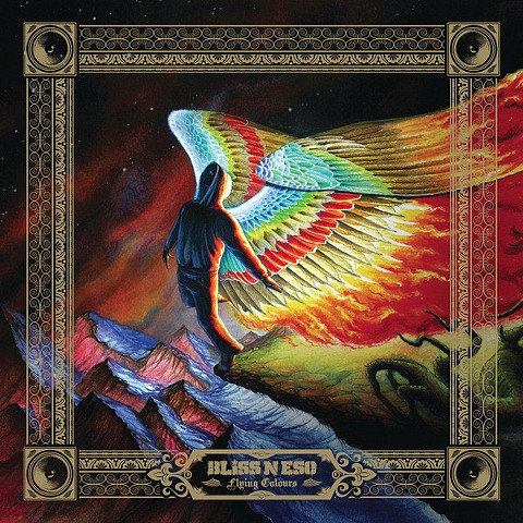 Bliss n' Eso 'Flying Colours' Album artwork 2009