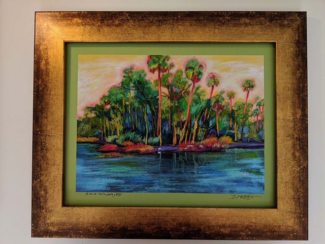 Gulf Wilderness framed
