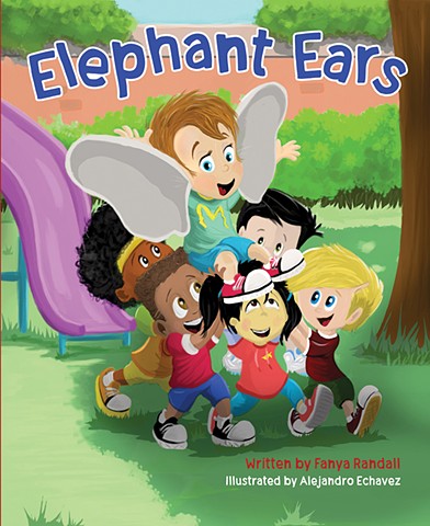 Elephant, ears, bullying, School, friendship, children, animals, stories 