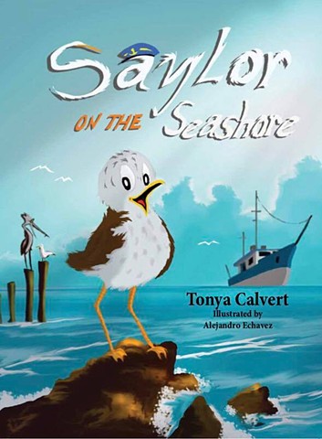 Saylor on the Seashore is a children's book story about a character who struggles to survive in the Florida Panhandle using what he is taught by adults. The writer is Tanya Calvert and illustrator Alejandro Echavez.