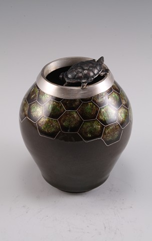 Painted Turtle Vessel (a)