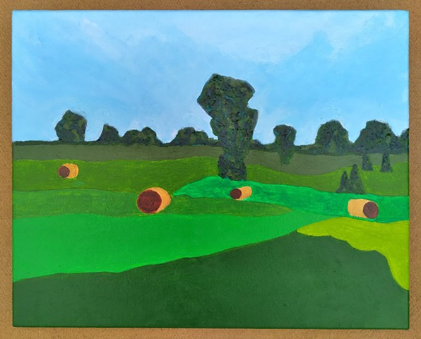 'Green Pastures X w/Hayrolls'