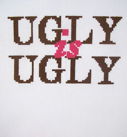 Ugly is an Ugly Word