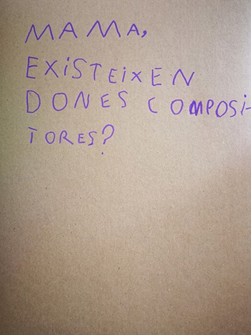 The first question (Do women composers exist?)