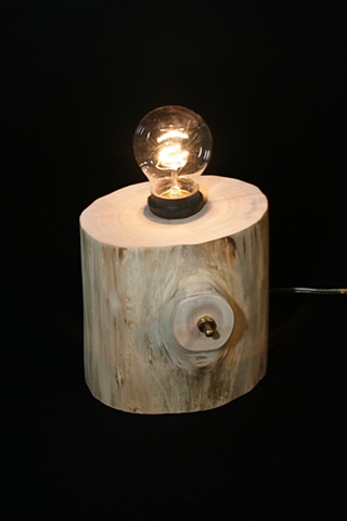 Stump Lamp