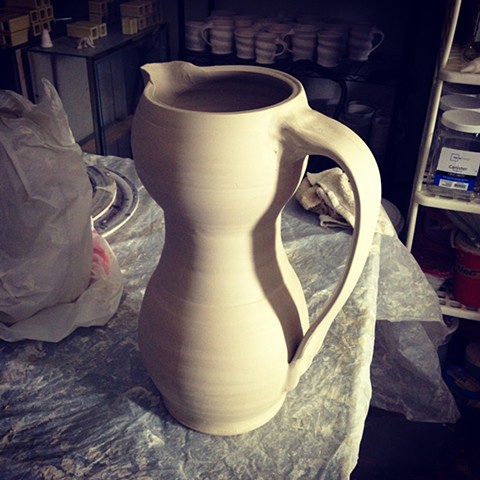 porcelain pitcher process