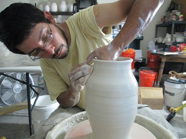 Making the Pottery
