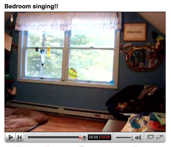 Bedroom Singing!!