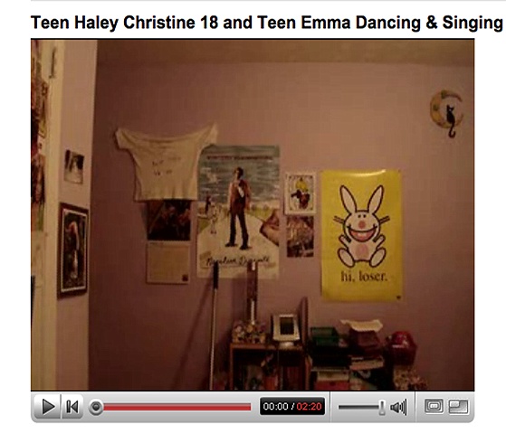 . Teen Haley Christine 18 and Teen Emma Dancing & Singing
