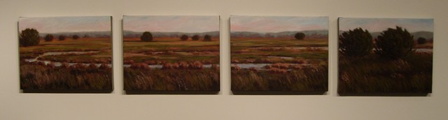 Oxbow (Four Canvases)