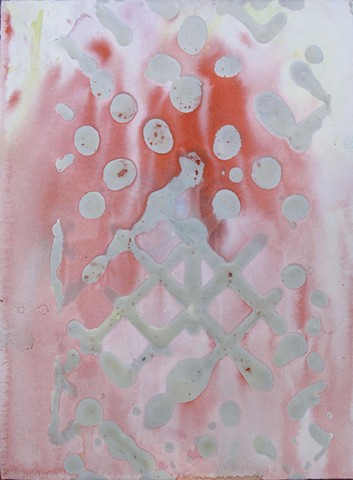 untitled (pink wax)