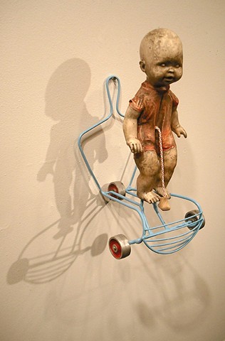 Baby Sculpture, Contemporary sculpture, Fatherhood and artmaking