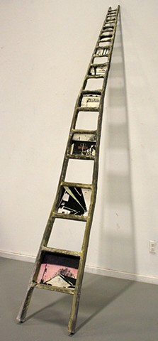 Ladders, Screen-Print