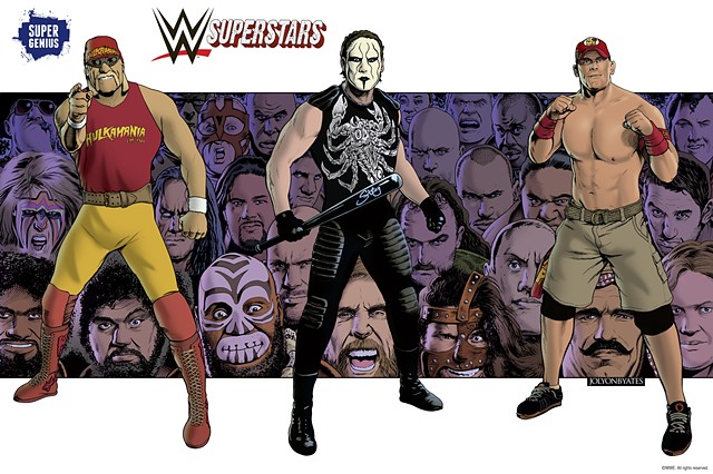 WWE NYC Comic Con Poster