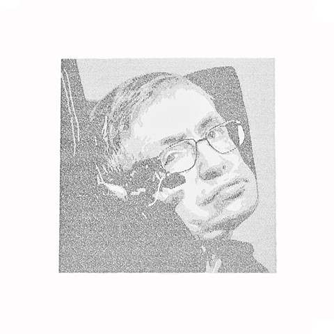 About Time (Portrait of Stephen Hawking)