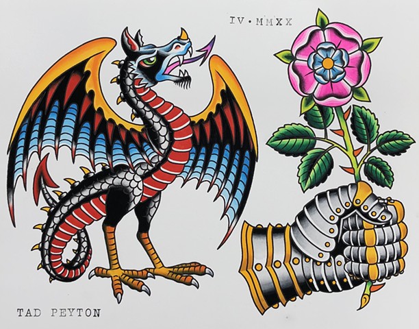Medieval tattoo, Tad Peyton tattoo, Jinx Proof Tattoo, Washington D.C. tattoo, Absolute Art Tattoo, Richmond Va tattoo