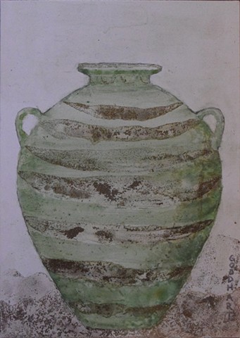 Sea Green Amphora