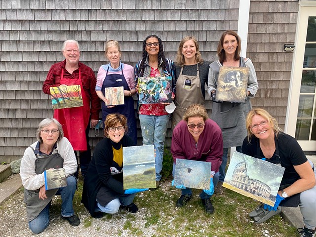 PROVINCETOWN, MA - Making Your Mark with Photo Collage and Encaustic, May 29-30, 2024