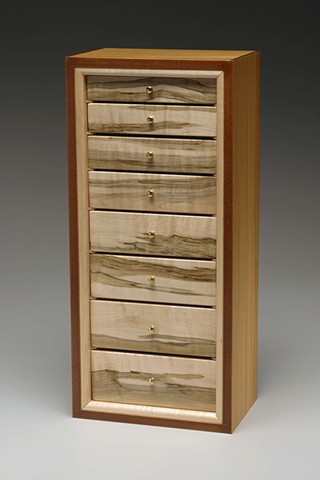 Jewelry Case with drawers