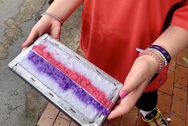 Papermaking Pigment and Play ART FOR ALL at BaySix 