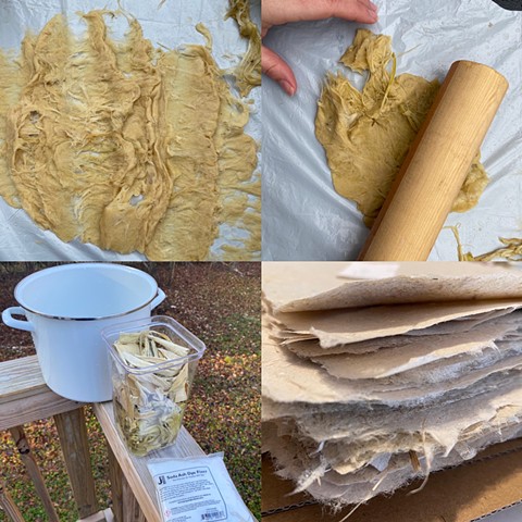 Plants to Paper Weekend Workshop- Eastern Papermaking Sertoma Arts Center (August