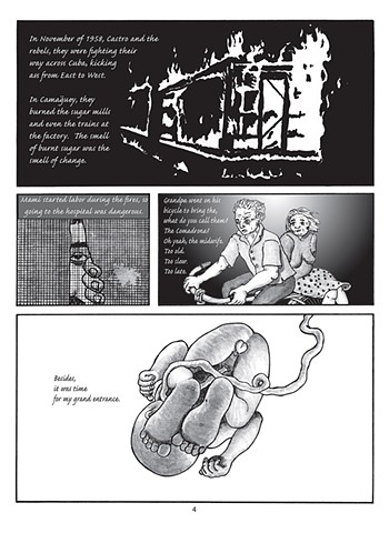 Page 2 of the graphic novel "Sexile"