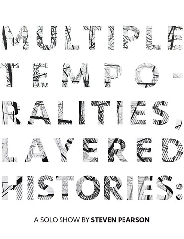 Multiple Temporalities, Layered Histories Brochure - 2018