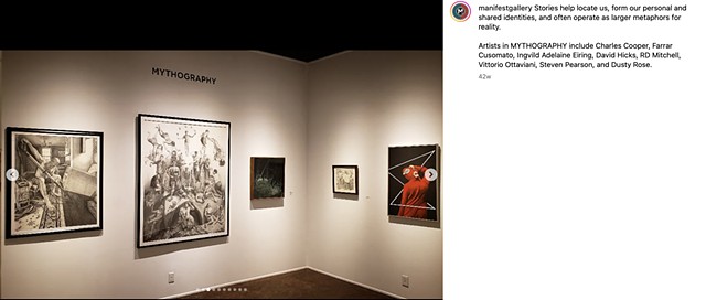 Mythography, Manifest Gallery, Cincinnati, OH