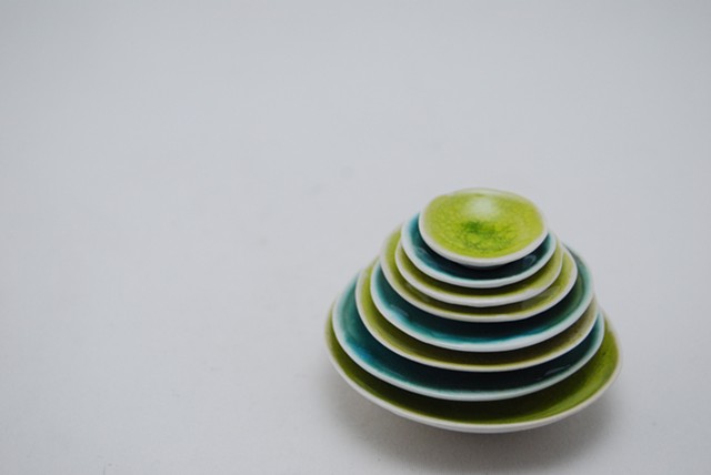 Cone 6 altered porcelain bowls