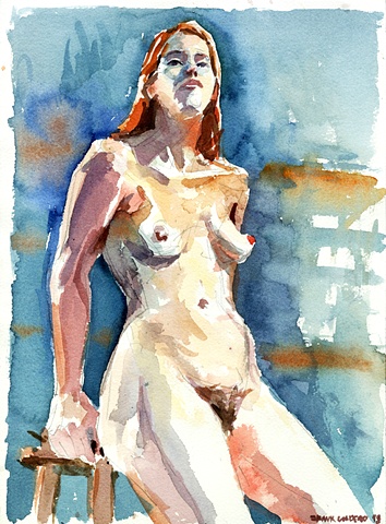 Nude Figure relaxed