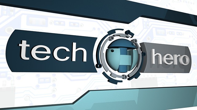 Tech Hero Logo Bumper in 3D
