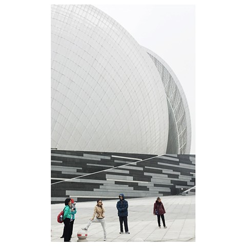 "Opera House, Zhuhai" China Photographic series by Dani Green 2017
