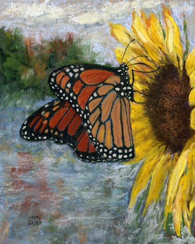 Monarch, Butterfly, Wildflower, Pollinator, Sunflower